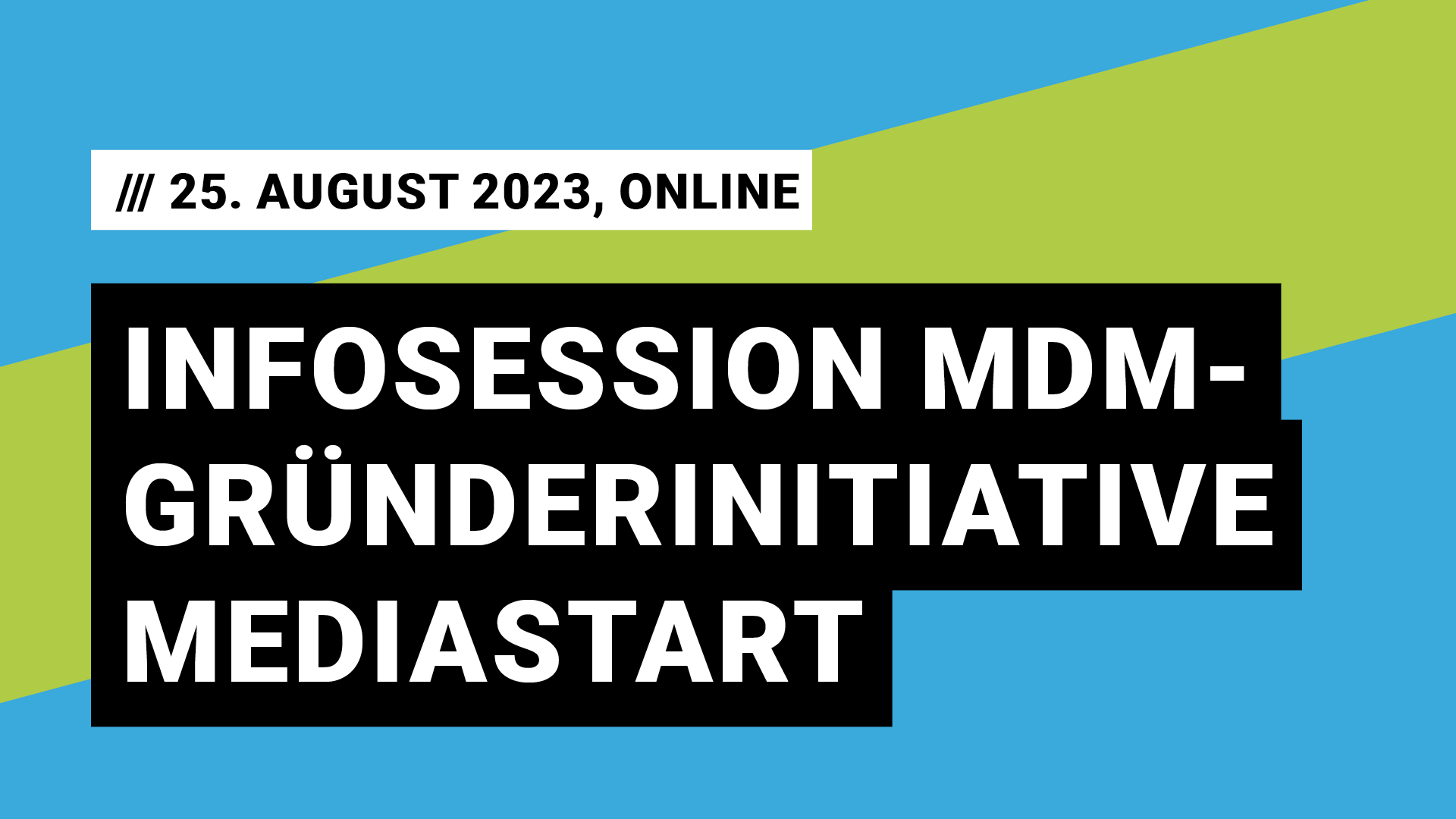 Infosession-MDM-MEDIAStart