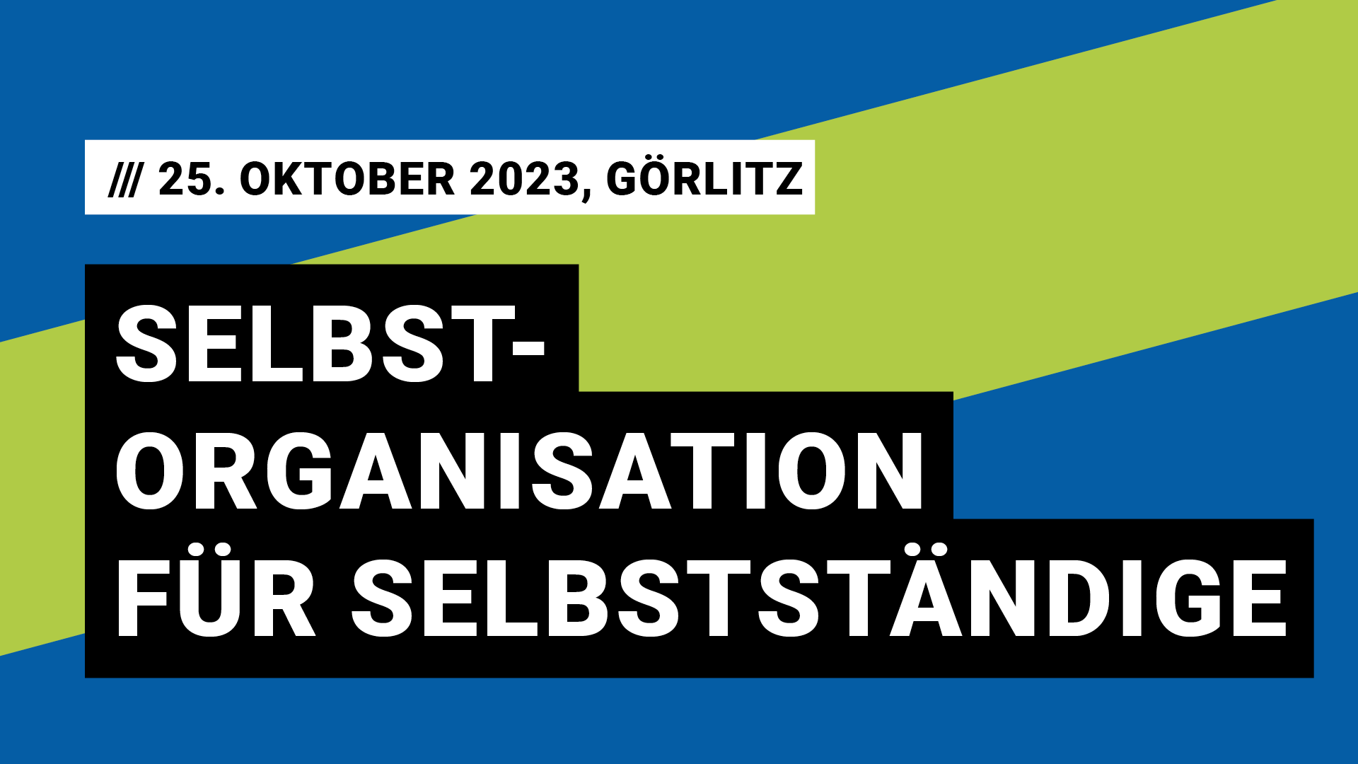 Selbstorganisation für kreative Selbstständige