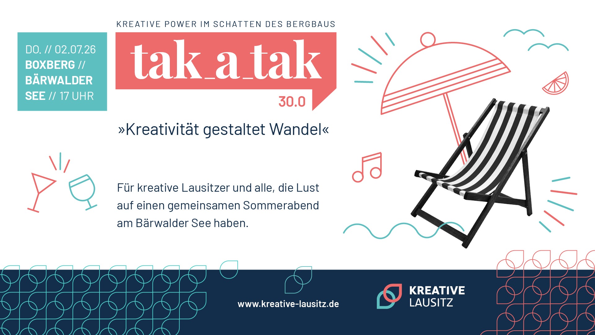 Veranstaltung TAKATAK Kreativität gestaltet Wandel am 2. Juli 2026 in Boxberg